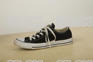 Cloth Black White Shoes of Jean 0004